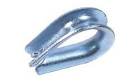 Коуш для стальных канатов, типа DIN 6899B KO40